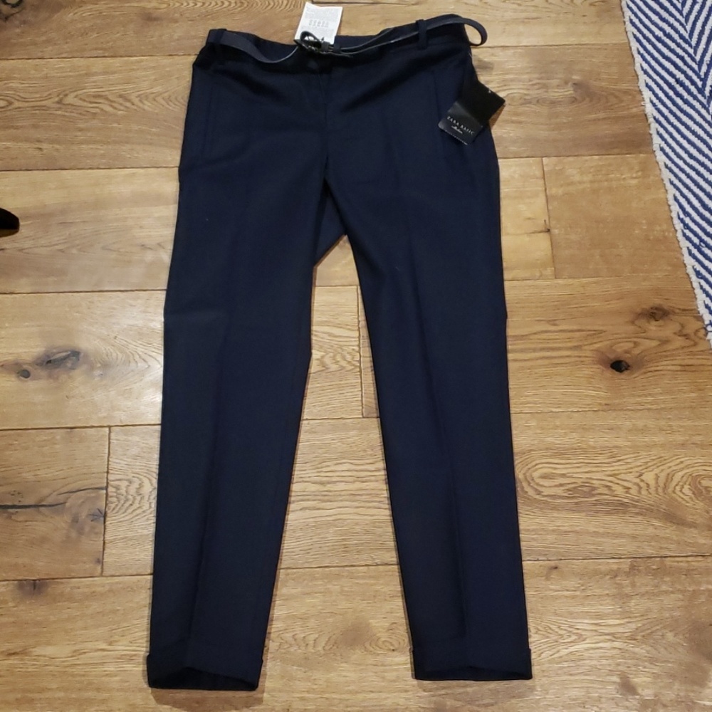 Dark navy blue slacks